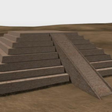Construcción de una pirámide Moche