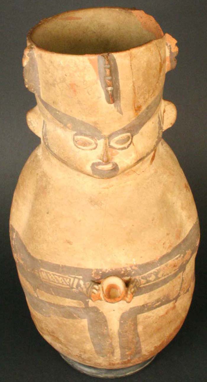 Cántaro antropomorfo